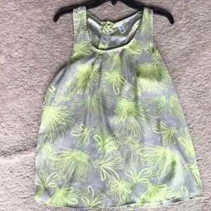 Sweet sleeveless Gap blouse!  Size med